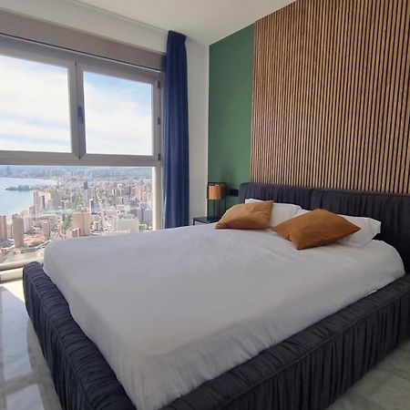 Апартаменты Skyline 37 Terraza Con Vista Al Mar Бенидорм Экстерьер фото