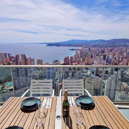 Апартаменты Skyline 37 Terraza Con Vista Al Mar Бенидорм Экстерьер фото